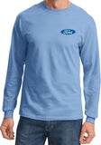 Ford Oval Long Sleeve Shirt Pocket Print - Yoga Clothing for You