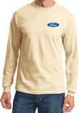 Ford Oval Long Sleeve Shirt Pocket Print - Yoga Clothing for You