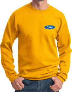 Ford Oval Sweatshirt Pocket Print - Yoga Clothing for You