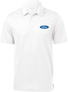 Ford Oval Textured Polo Pocket Print - Yoga Clothing for You