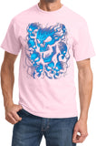 Screaming Blue Skulls T-shirt - Yoga Clothing for You