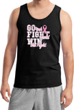 Breast Cancer Tank Top Go Fight Win - Yoga Clothing for You