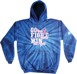Breast Cancer Hoodie Go Fight Win Tie Dye Hoody - Yoga Clothing for You