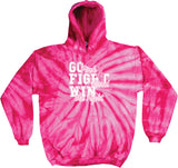 Breast Cancer Hoodie Go Fight Win Tie Dye Hoody - Yoga Clothing for You