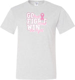 Breast Cancer T-shirt Go Fight Win Tall Tee - Yoga Clothing for You