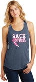 Ladies Breast Cancer Tank Top Sack Cancer Racerback - Yoga Clothing for You