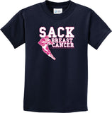 Kids Breast Cancer T-shirt Sack Cancer Youth Tee - Yoga Clothing for You