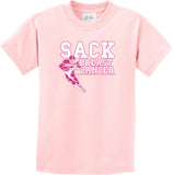 Kids Breast Cancer T-shirt Sack Cancer Youth Tee - Yoga Clothing for You