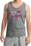 Breast Cancer Tank Top Pink For My Hero - Yoga Clothing for You