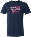 Breast Cancer T-shirt Pink For My Hero Tri Blend Tee - Yoga Clothing for You