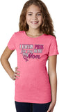 Girls Breast Cancer T-shirt Pink For My Hero Tee - Yoga Clothing for You