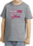 Kids Breast Cancer T-shirt Pink For My Hero Toddler Tee - Yoga Clothing for You
