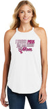 Ladies Breast Cancer Tanktop Pink For My Hero Tri Rocker Tank - Yoga Clothing for You
