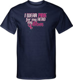 Breast Cancer T-shirt Pink For My Hero Tall Tee - Yoga Clothing for You
