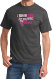 Breast Cancer T-shirt Pink For My Hero Tee - Yoga Clothing for You