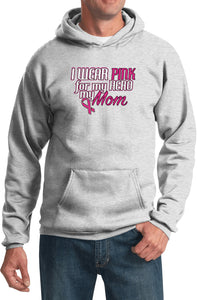Breast Cancer Hoodie Pink For My Hero - Yoga Clothing for You