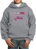 Kids Breast Cancer Hoodie Pink For My Hero - Yoga Clothing for You