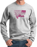 Breast Cancer Sweatshirt Pink For My Hero - Yoga Clothing for You