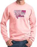 Breast Cancer Sweatshirt Pink For My Hero - Yoga Clothing for You