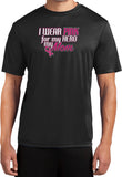 Breast Cancer T-shirt Pink For My Hero Moisture Wicking Tee - Yoga Clothing for You