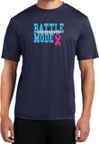 Breast Cancer T-shirt Battle Mode Moisture Wicking Shirt - Yoga Clothing for You