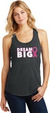 Ladies Breast Cancer Awareness Tank Top Dream Big Racerback - Yoga Clothing for You