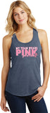 Ladies Breast Cancer Tank Top My Team Wears Pink Racerback - Yoga Clothing for You