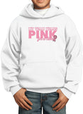 Kids Breast Cancer Hoodie My Team Wears Pink Youth Hoody - Yoga Clothing for You