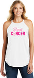 Ladies Breast Cancer Tank Top Beat Cancer Tri Rocker Tanktop - Yoga Clothing for You