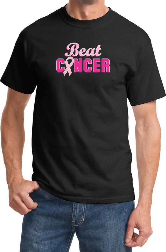 Breast Cancer T-shirt Beat Cancer Tee - Yoga Clothing for You