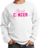 Kids Breast Cancer Sweatshirt Beat Cancer - Yoga Clothing for You