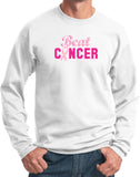 Breast Cancer Sweatshirt Beat Cancer - Yoga Clothing for You