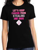 Ladies Breast Cancer T-shirt Second Base Tee - Yoga Clothing for You