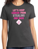 Ladies Breast Cancer T-shirt Second Base Tee - Yoga Clothing for You