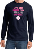 Breast Cancer T-shirt Second Base Long Sleeve - Yoga Clothing for You