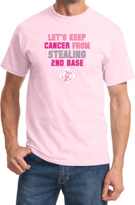 Breast Cancer T-shirt Second Base Tee - Yoga Clothing for You