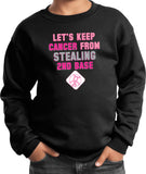Kids Breast Cancer Sweatshirt Second Base - Yoga Clothing for You