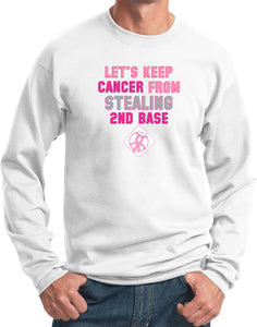 Breast Cancer Sweatshirt Second Base - Yoga Clothing for You