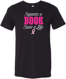 Breast Cancer T-shirt Save a Life Tri Blend Tee - Yoga Clothing for You