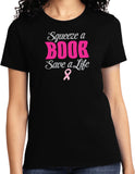 Ladies Breast Cancer T-shirt Save a Life Tee - Yoga Clothing for You
