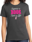 Ladies Breast Cancer T-shirt Save a Life Tee - Yoga Clothing for You