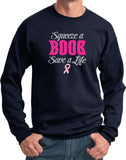 Breast Cancer Sweatshirt Save a Life - Yoga Clothing for You
