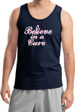 Breast Cancer Tank Top Believe in a Cure - Yoga Clothing for You
