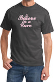 Breast Cancer T-shirt Believe in a Cure Tee - Yoga Clothing for You