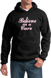 Breast Cancer Hoodie Believe in a Cure - Yoga Clothing for You
