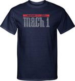 Ford Mustang Tall T-shirt 50 Years Mach I - Yoga Clothing for You