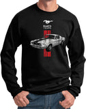 Ford Mustang Sweatshirt Red Stripe 50 Years - Yoga Clothing for You