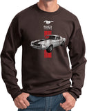 Ford Mustang Sweatshirt Red Stripe 50 Years - Yoga Clothing for You