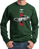 Ford Mustang Sweatshirt Red Stripe 50 Years - Yoga Clothing for You