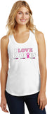 Breast Cancer Awareness I Love Boobies Womens Racerback Tank Top - Yoga Clothing for You